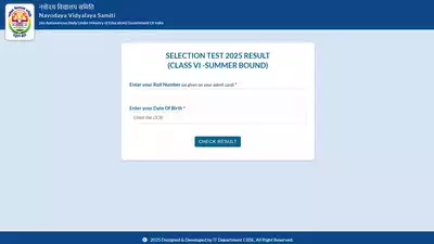 Navodaya Result 2025